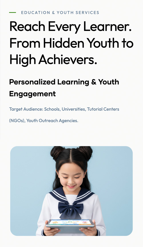 Personalized Learning & Youth Engagement