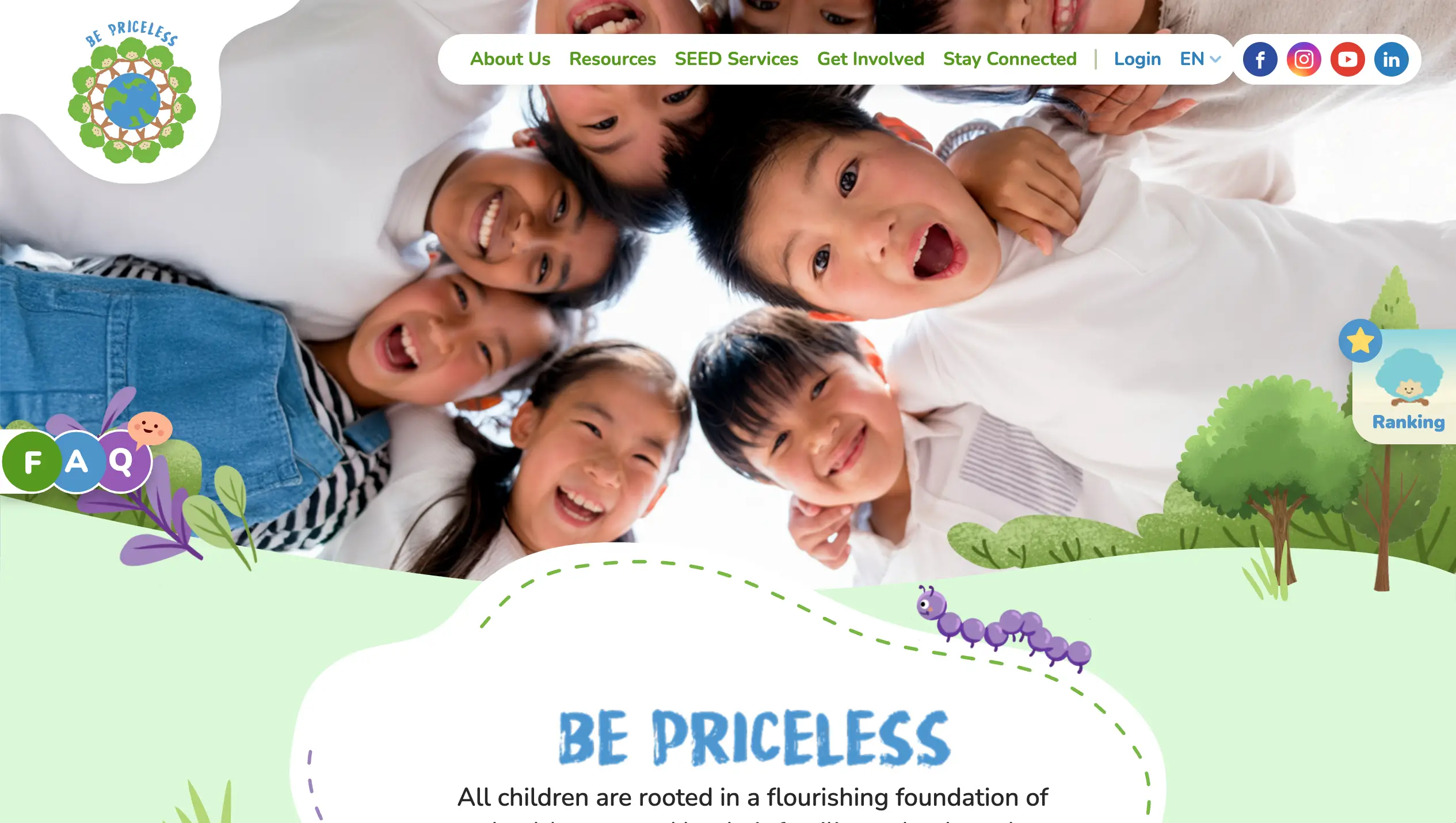 Be Priceless Website & LMS