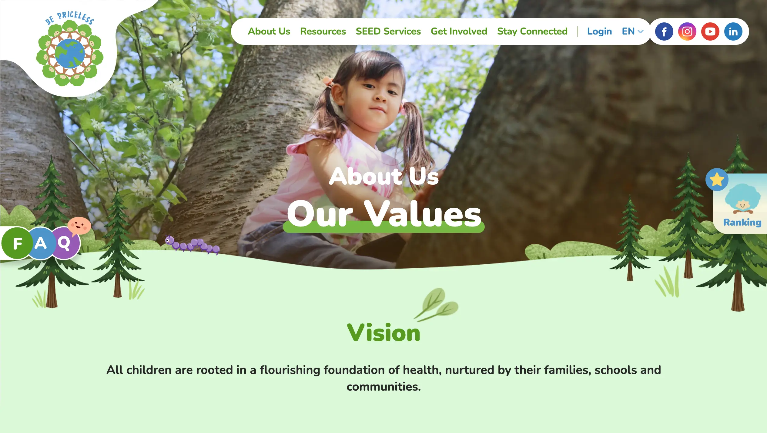 Be Priceless Website & LMS
