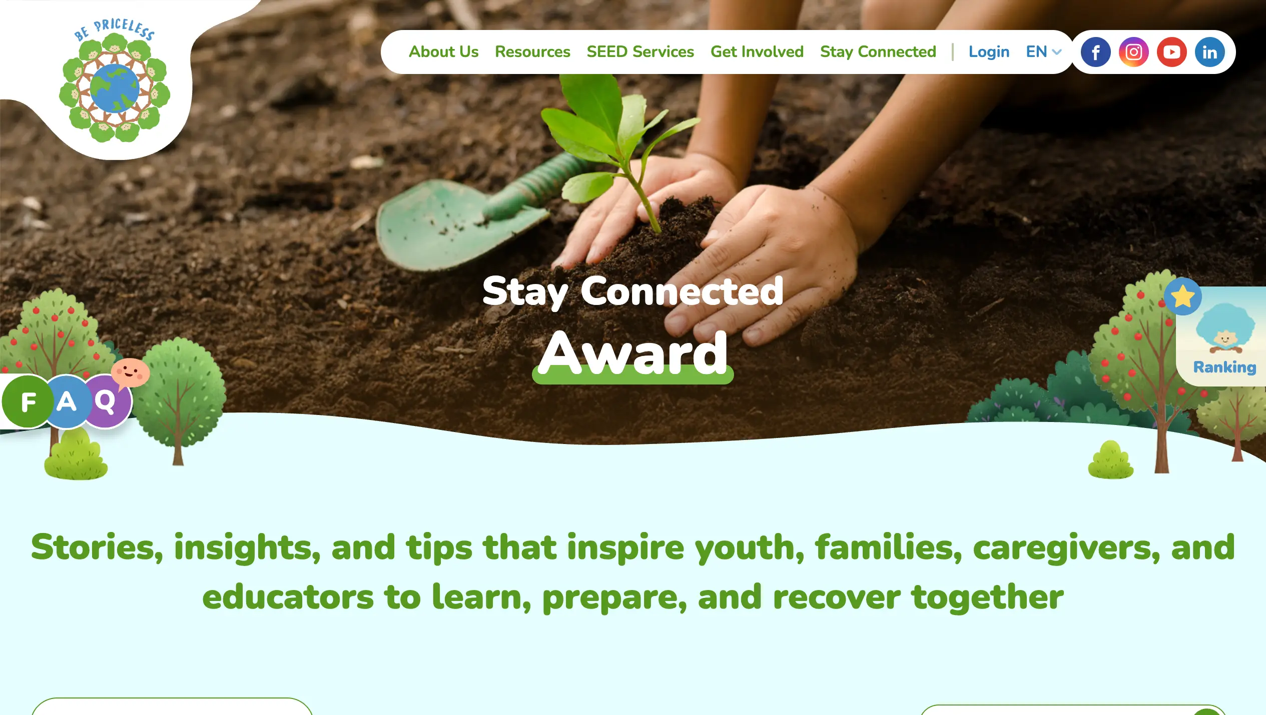 Be Priceless Website & LMS