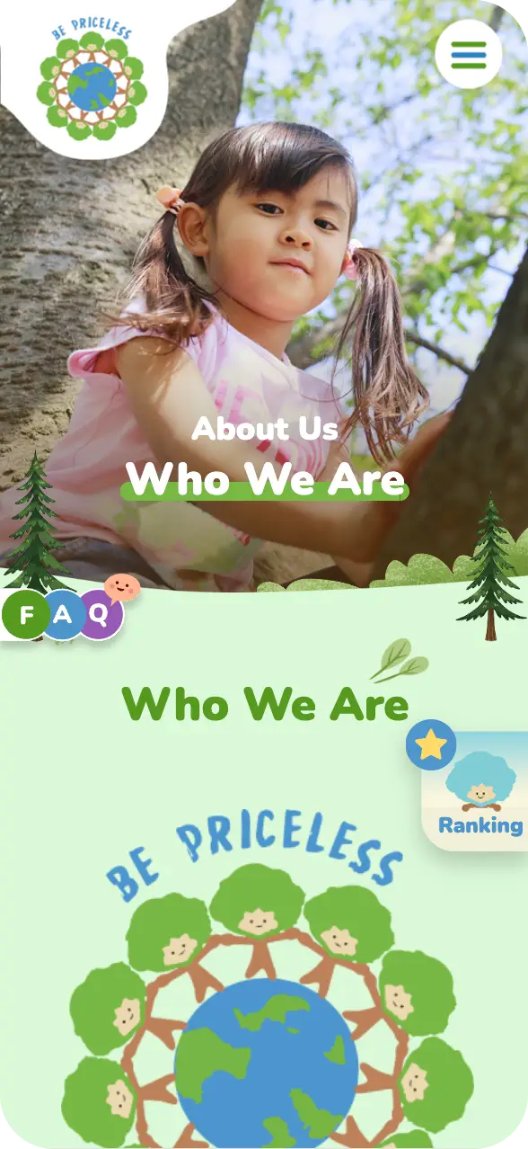 Be Priceless Website & LMS
