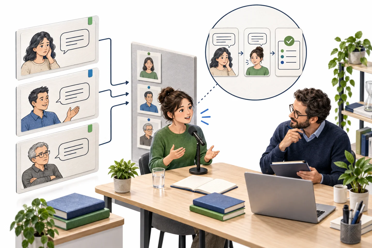 TalentSift illustrative training diagram