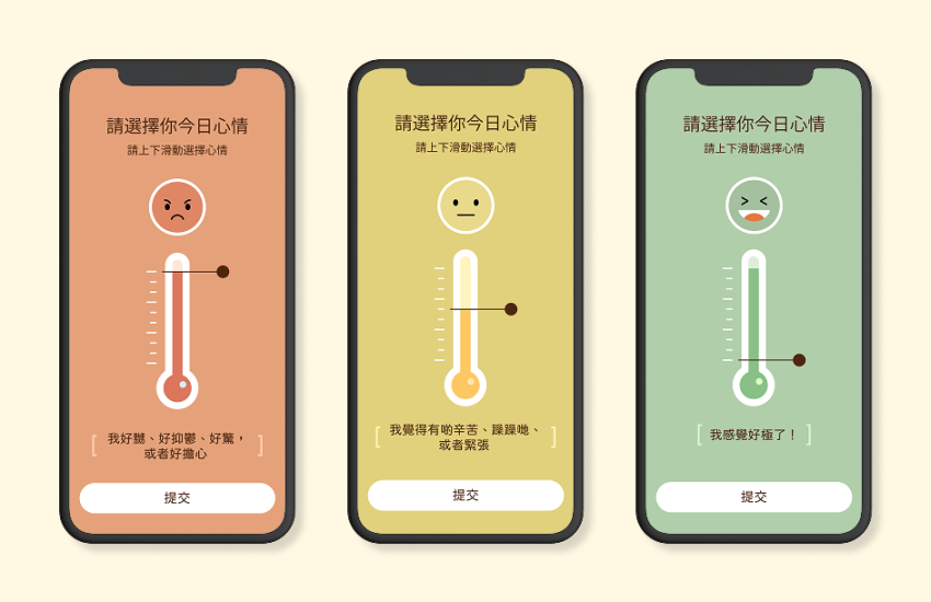 CUHK 反思教養通 Parenting APP - emotional thermometer